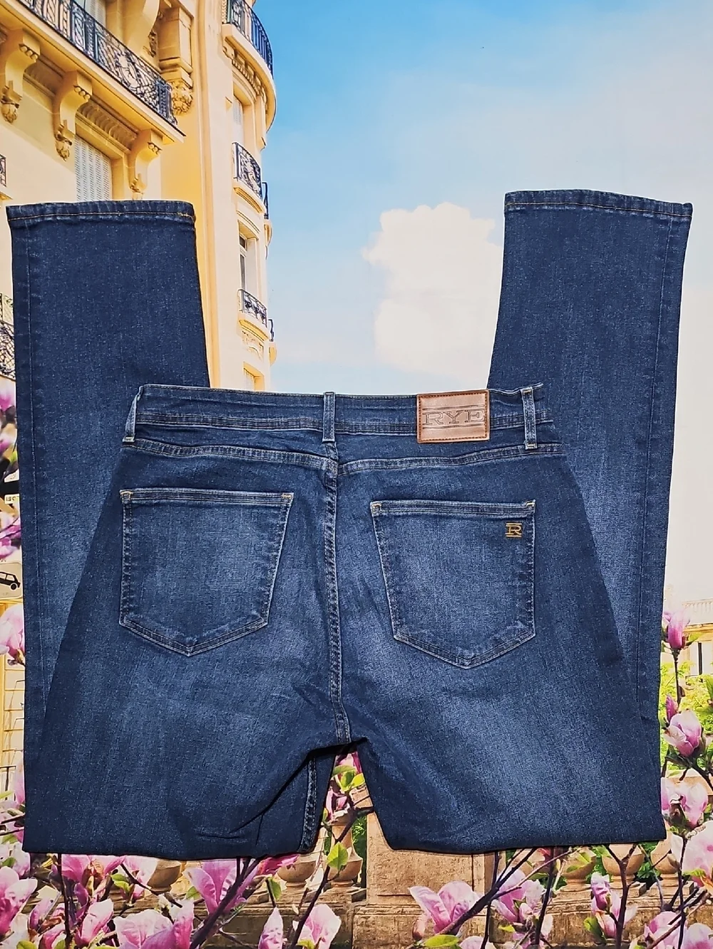 Rye Slim Straight Jeans Marshall Size 33x32‎
